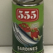 555 Sardines in TOMATO SC 10x155g (Inner)