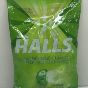 Halls LIME (Center Filled) Candy 36bags(100\'sx280g)