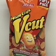 JJ VCUT SPICY BBQ Party Pack 18x155g