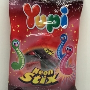Yupi NEON STIX (Glo Worm) 12x120g
