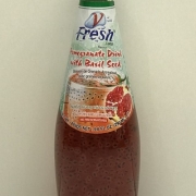 V-Fresh POMEGRANATE Drink w Basil Seed 24x290ml