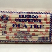 VN Bamboo CHOPSTICK (6mmx23cm) CLR 100prsx30pk